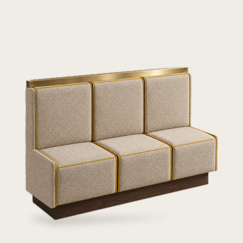 Pell Three-Panel Booth