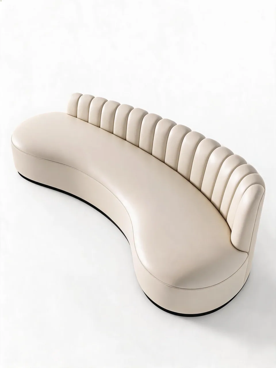 Perry Kidney Channel Sofa