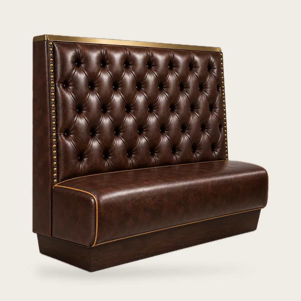 Prime Deep-Tufted Steakhouse Booth