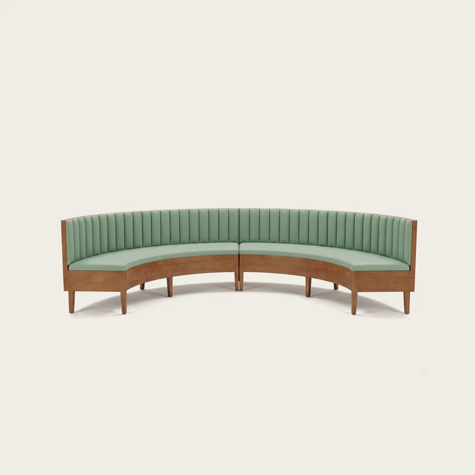 Riverside Serpentine Banquette
