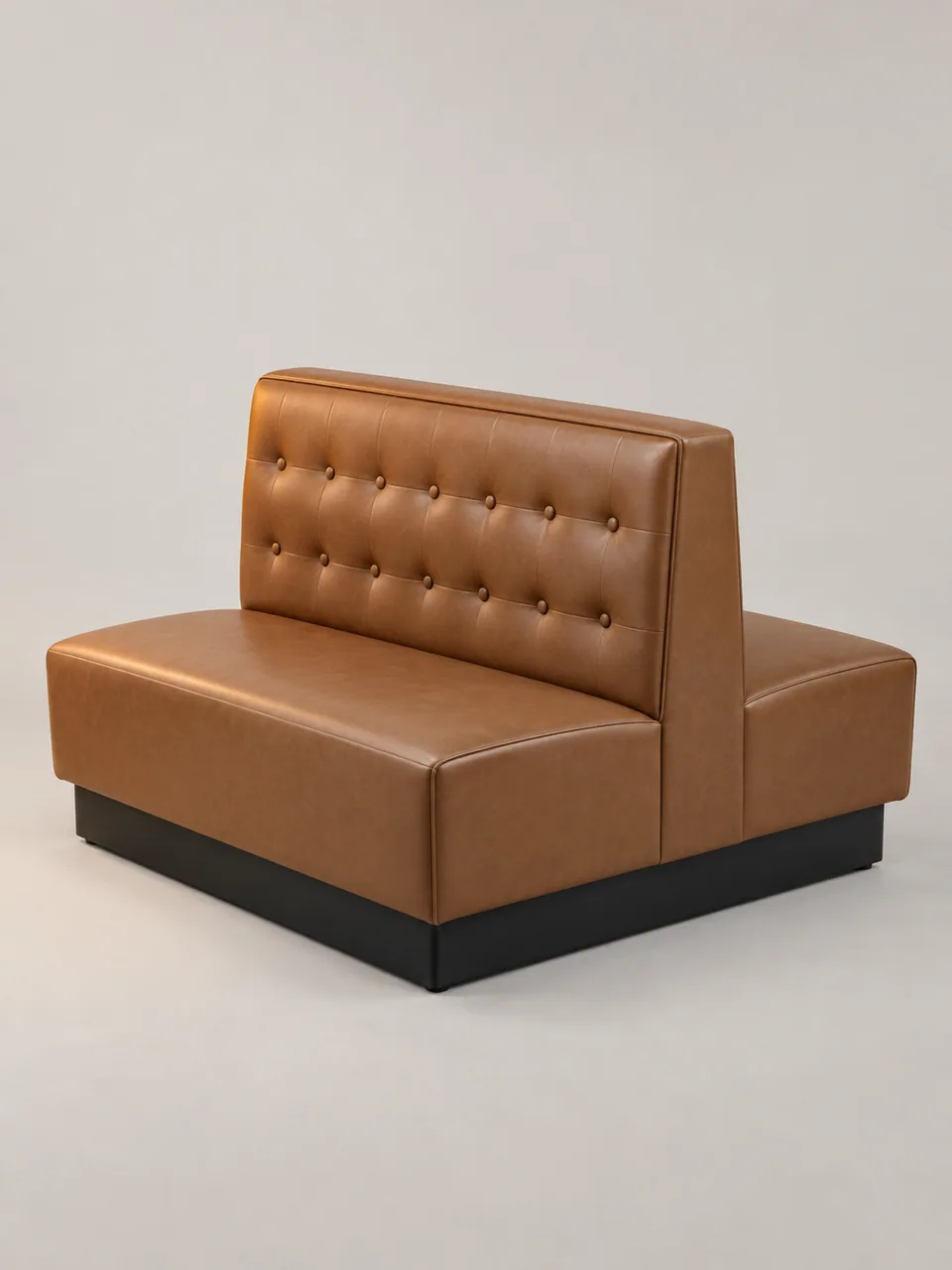 Watts Button-Back Double Booth